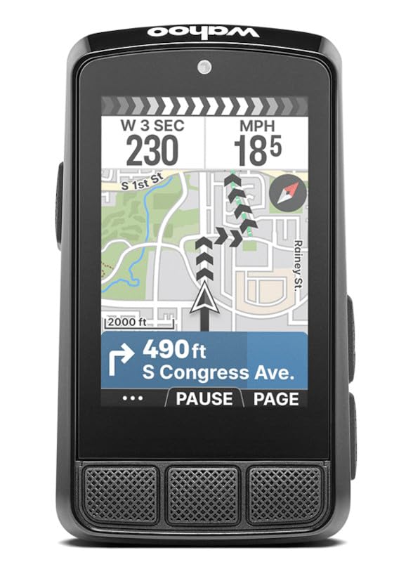 Wahoo ELEMNT BOLT V3 GPS Cycling/Bike Computer,Black